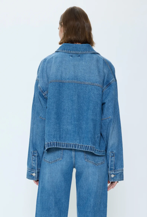 Pistola Bibi Denim Jacket in Heartfelt