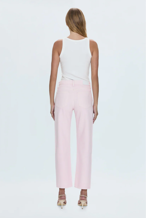 Pistola Lexi Mid Rise Bowed Straight in Blush