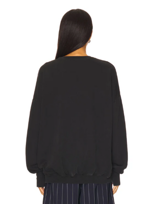 Laundry Room Champagne Gang Black Sweatshirt