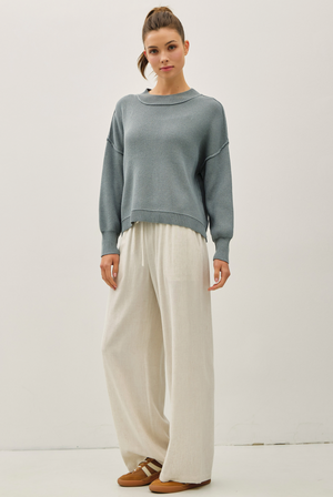 June Ribbed Knit Sweater