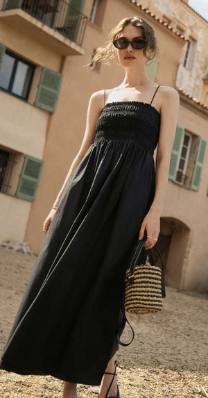 Z Supply Cornelia Poplin Midi Dress