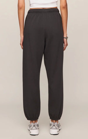 Z Supply Uptown Jogger in Ash Black
