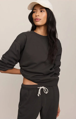 Z Supply Uptown Jogger in Ash Black