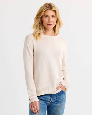 Everyday Cotton Crew in Oatmeal