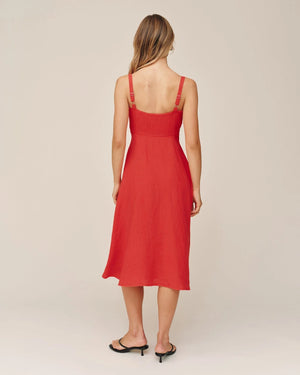 Bella Dahl Apron Midi Dress