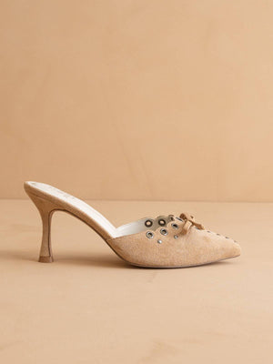 The Meridian Sand Kitten Summer Heel