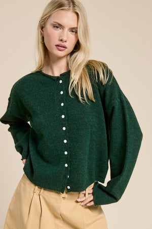 Essential Button Down Cardigan Sweater
