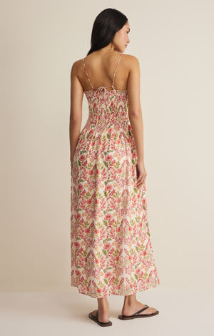 Z Supply Cornelia Ami Floral Midi Multi Print Dress