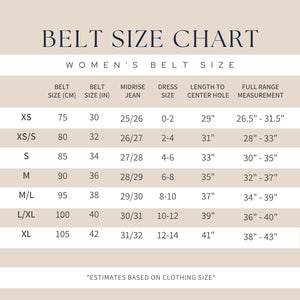 Ank Camel-Skinny Leather Belt