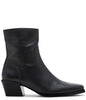 Steve Madden Daney Black Leather Boot