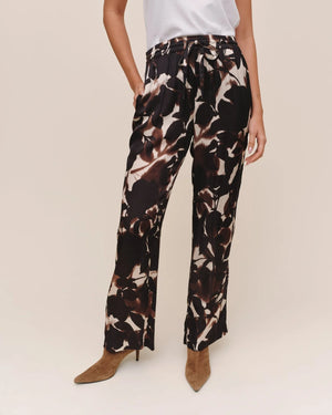 Bella Dahl Dressed Up Track Pant with Stripe
