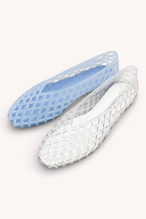 Ashley Jelly Flats Shoes