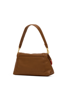 Hammitt Beverly Medium in Mahogany Pebble with Brushed Gold