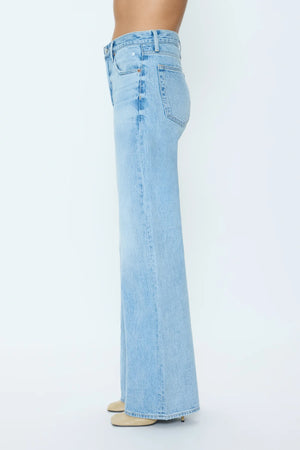 Pistola Larson Wide Leg Jeans in Mellow