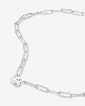 Melinda Maria Hello Gorgeous Samantha Silver Chain Necklace