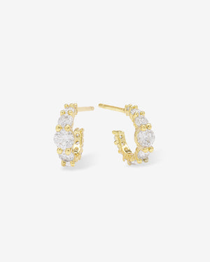 Melinda Maria Oh She Fancy Graduated Huggies in Gold White