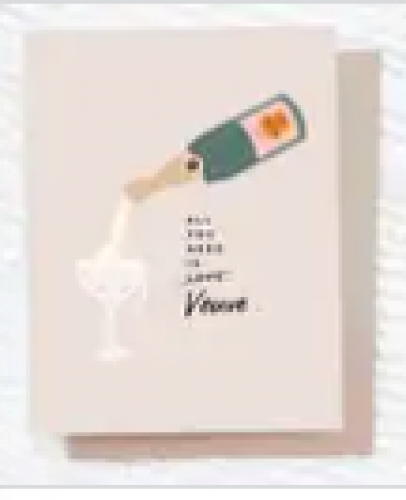 All You Need is Veuve Card