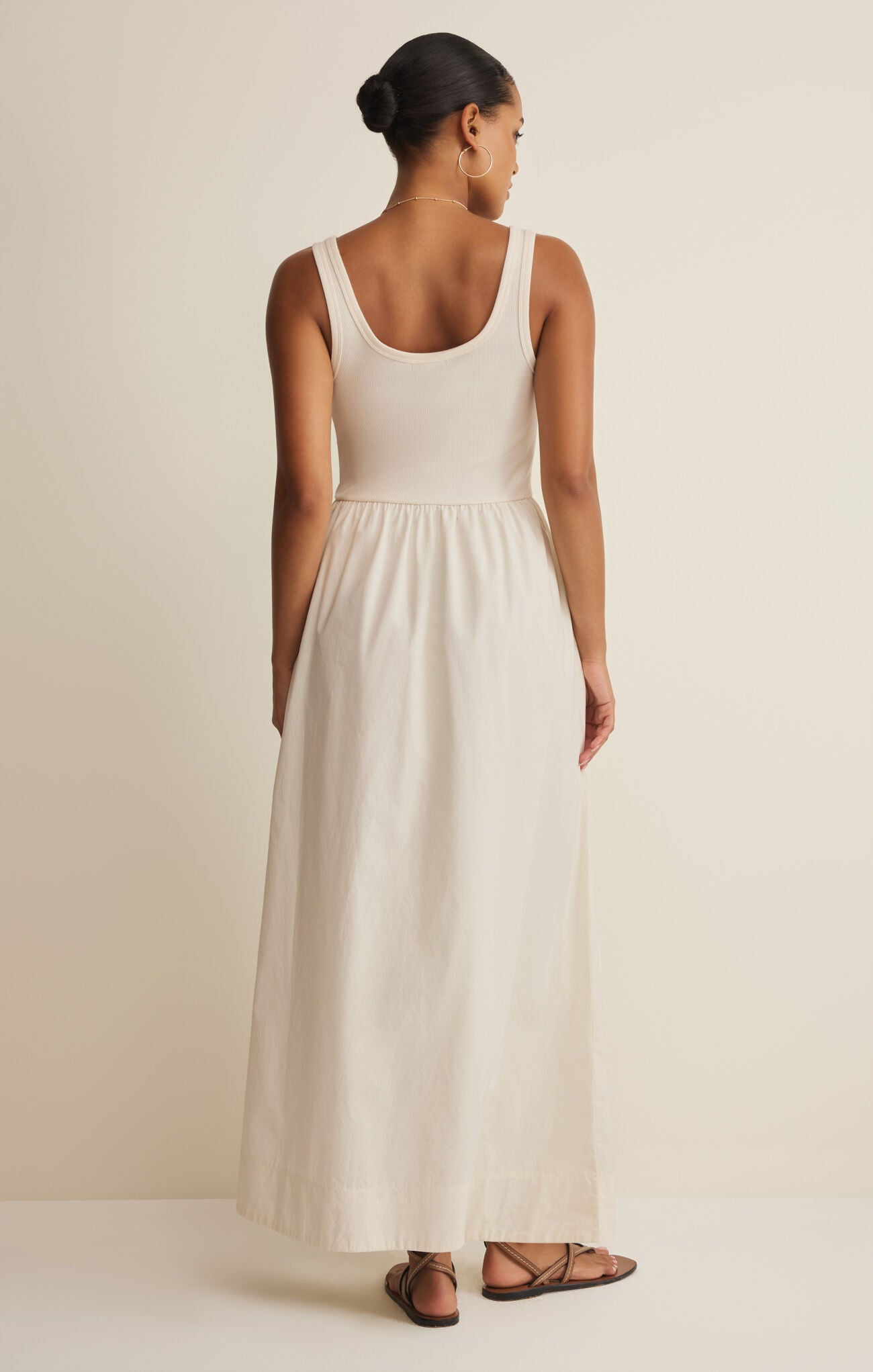 Z Supply Kensie Midi Dress in Cloud
