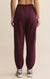 Z SUPPLY Stadium Jogger in Merlot