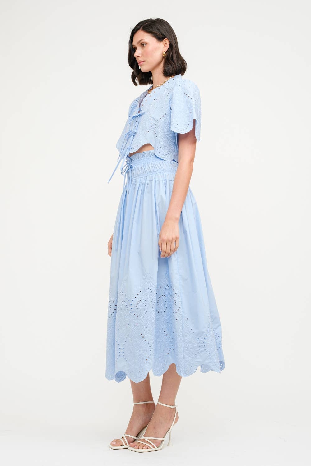 Sofie The Label Margot Baby Blue Blouse