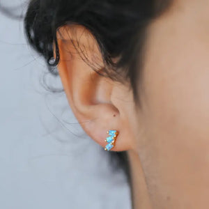 Offset Trio Earring