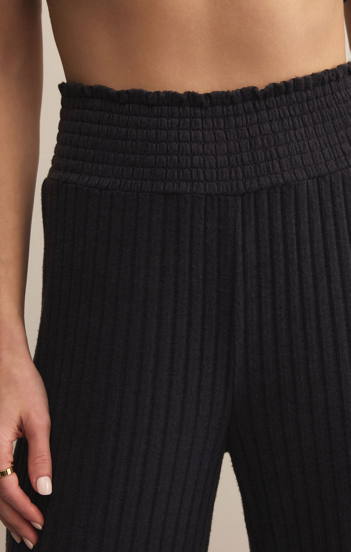 Z Supply Dawn Smocked Rib Pant