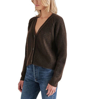 Steve Madden BECKIE Chestnut Brown CARDIGAN