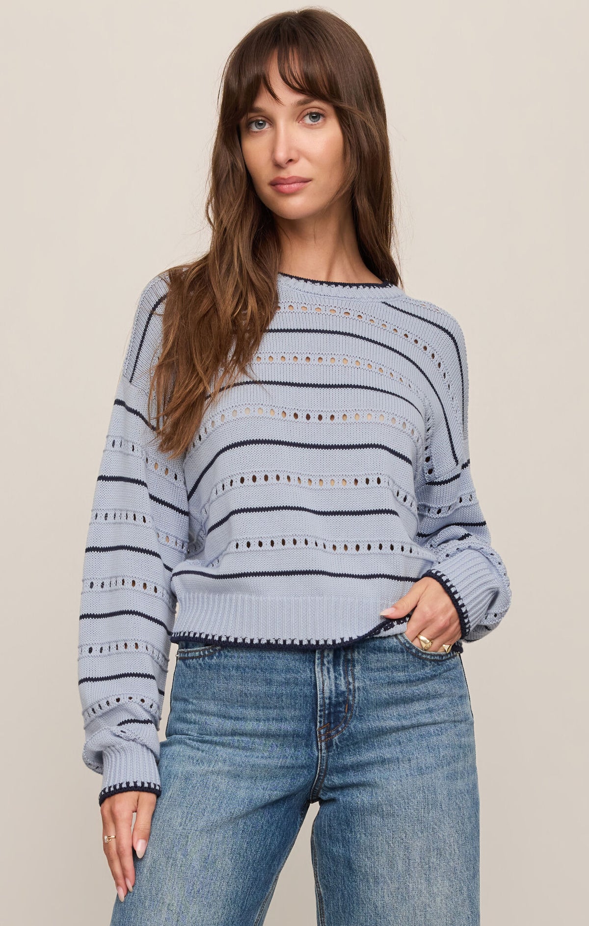 Z Supply Darby Skyline Stripe Sweater