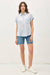 CHAMBRAY ROLL SHORT SLEEVE BUTTON DOWN SHIRT