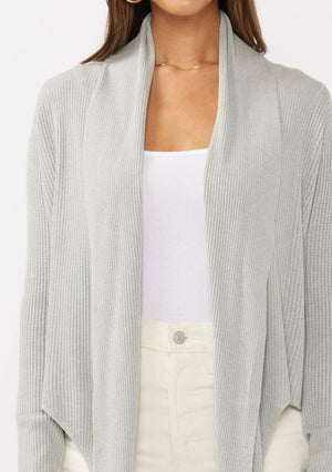 Victoria Knit Long Sleeve Tie Front Cardigan - 2 Colors