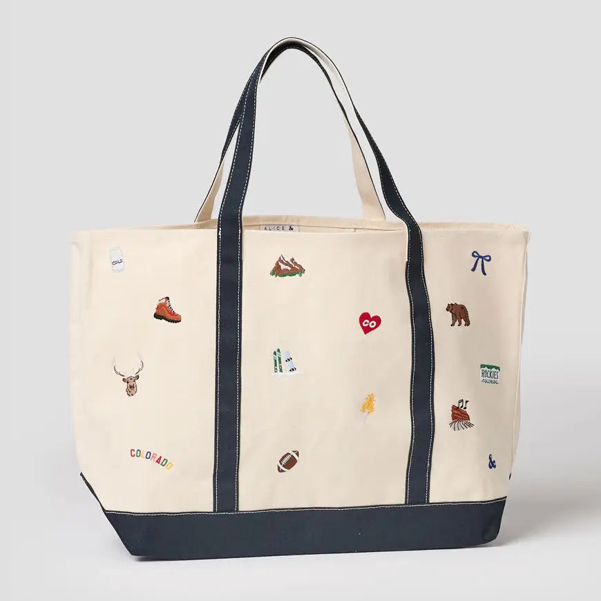 Colorado Icons Large Tote