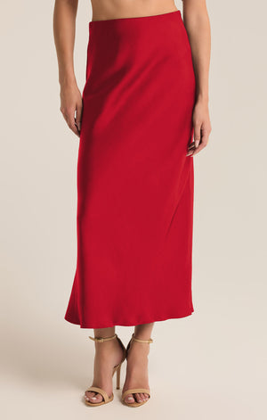 Z Supply EUROPA POLY SHEEN SKIRT