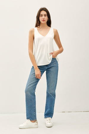 Rebecca V-Neck Tank