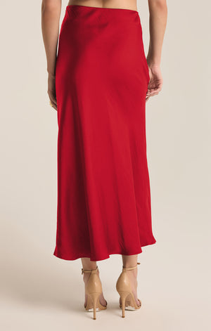 Z Supply EUROPA POLY SHEEN SKIRT - 2 Colors