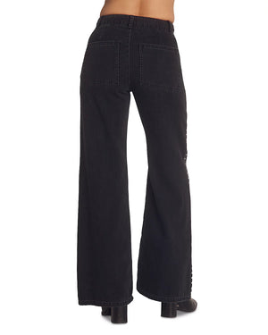 Bella Dahl Anya Studded Jeans in Moon Shadow