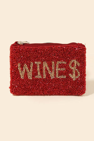Wine_$_Seed_Beaded_Coin_Purse