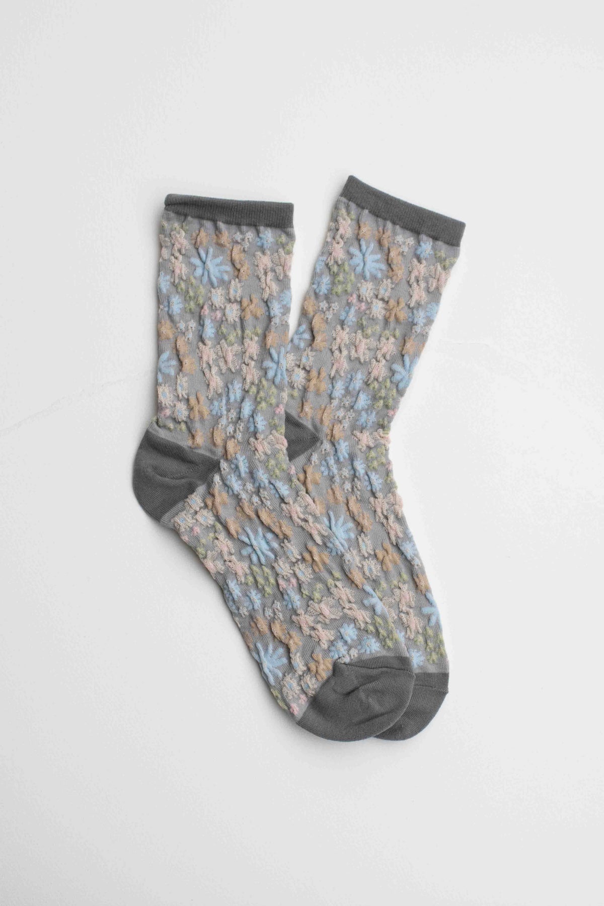 Meadow Blossom Crew Socks