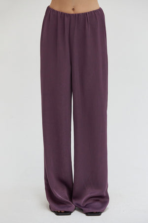 Audrey Textured Satin Pants