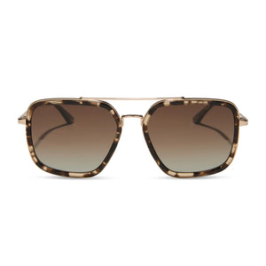 DIFF Jordan Espressor Tortoise sunglasses 