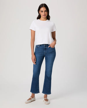 PAIGE Mason Crop Boot Cut Jean in Toulouse
