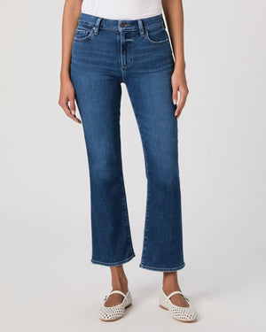 PAIGE Mason Crop Boot Cut Jean in Toulouse