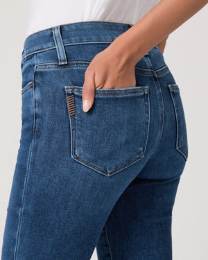 PAIGE Mason Crop Boot Cut Jean in Toulouse