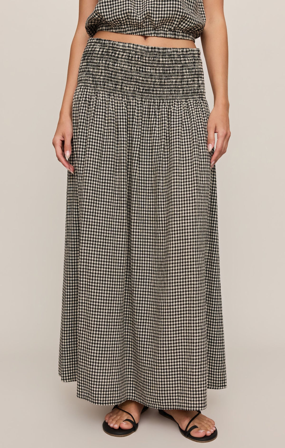 Z Supply Brooke Gingham Skirt