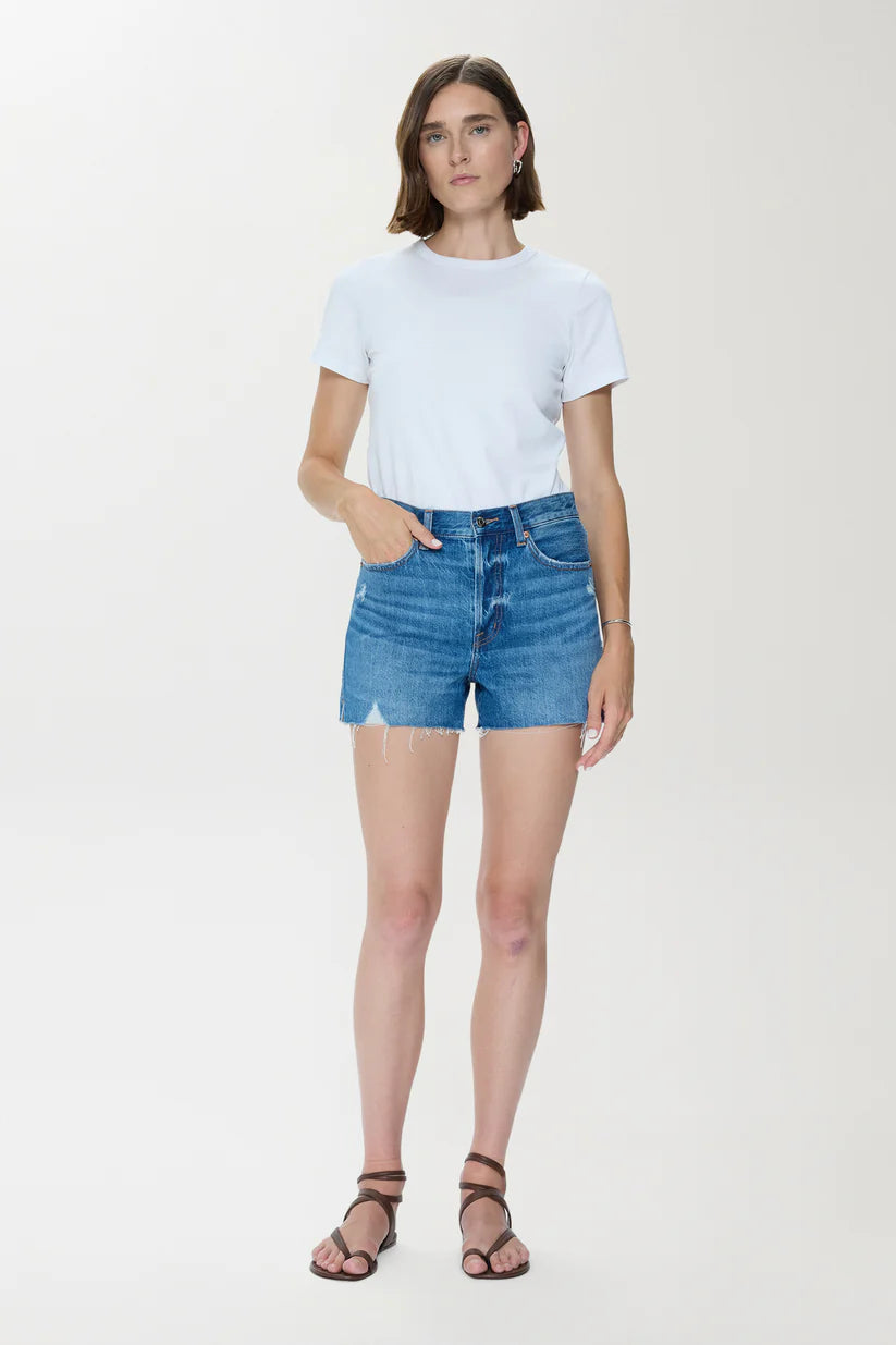 Pistola Nova Denim Shorts in Calling