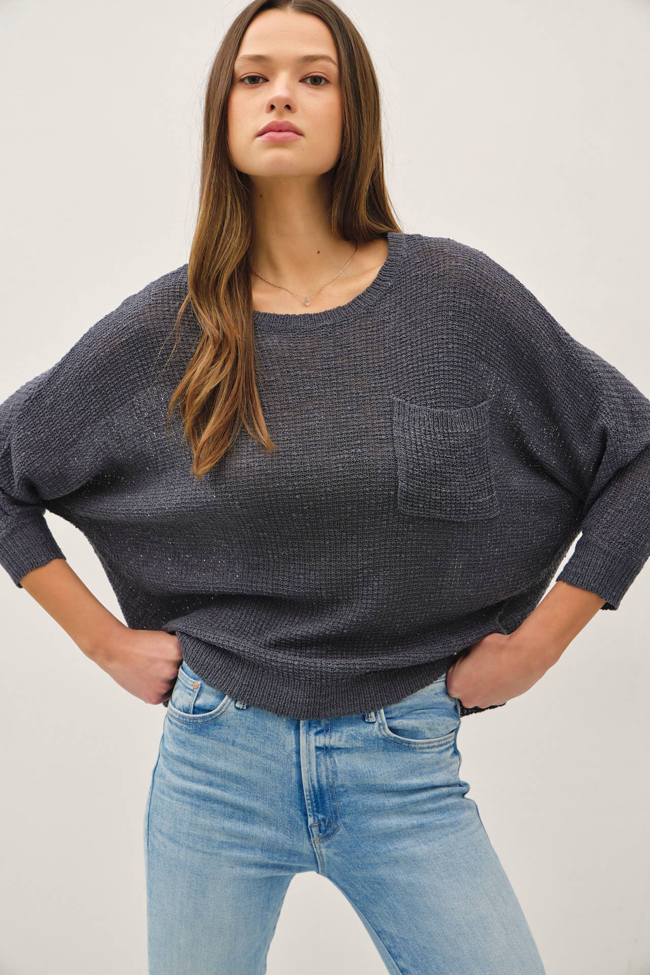 Nadia L/S Knit Sweater