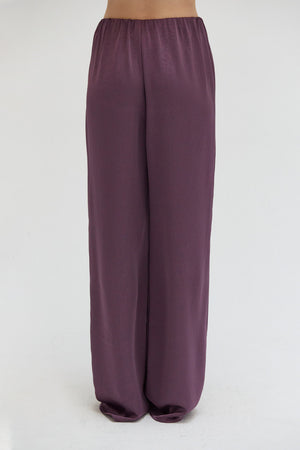 Audrey Textured Satin Pants