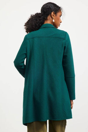 Open Front Quilted Jacket