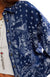 FREE PEOPLE BANDANA JACQUARD SHIRT in INDIGO COMBO