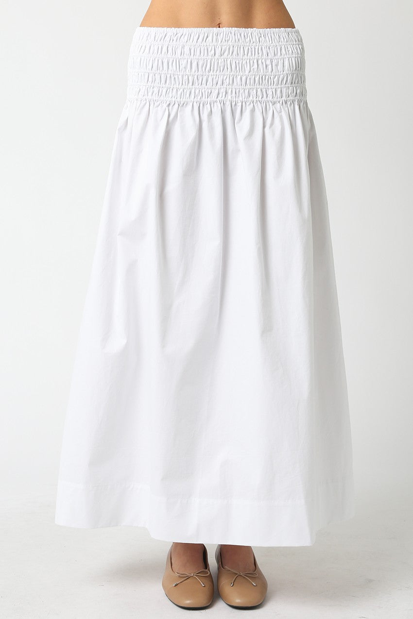 Haven Skirt in White