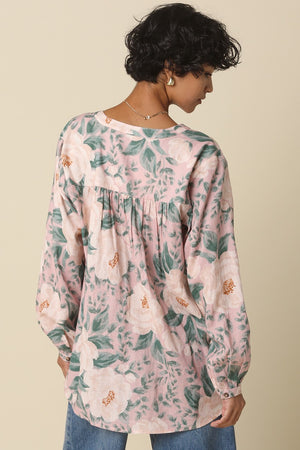 Noa Blouse in Blush Green